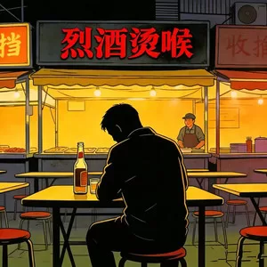 烈酒烫喉